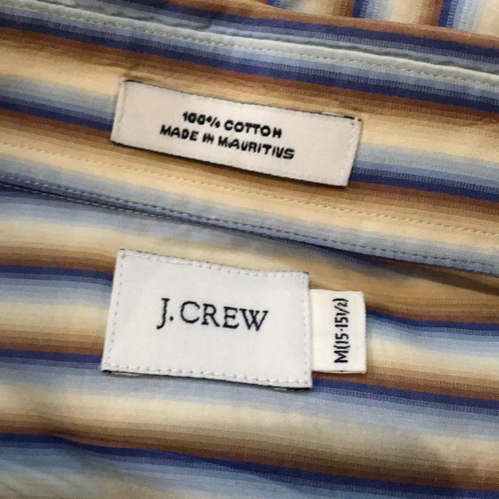 J Crew Shirt Sz 15-151/2